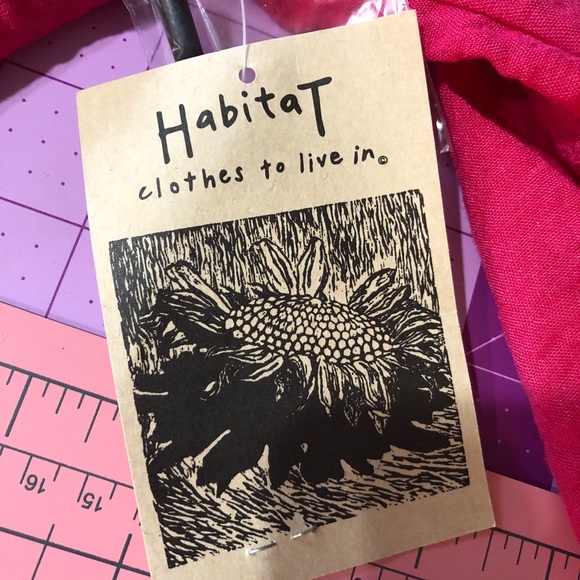 BNWT Women’s Hot Pink Habitat Shacket/Duster - Picture 4 of 8